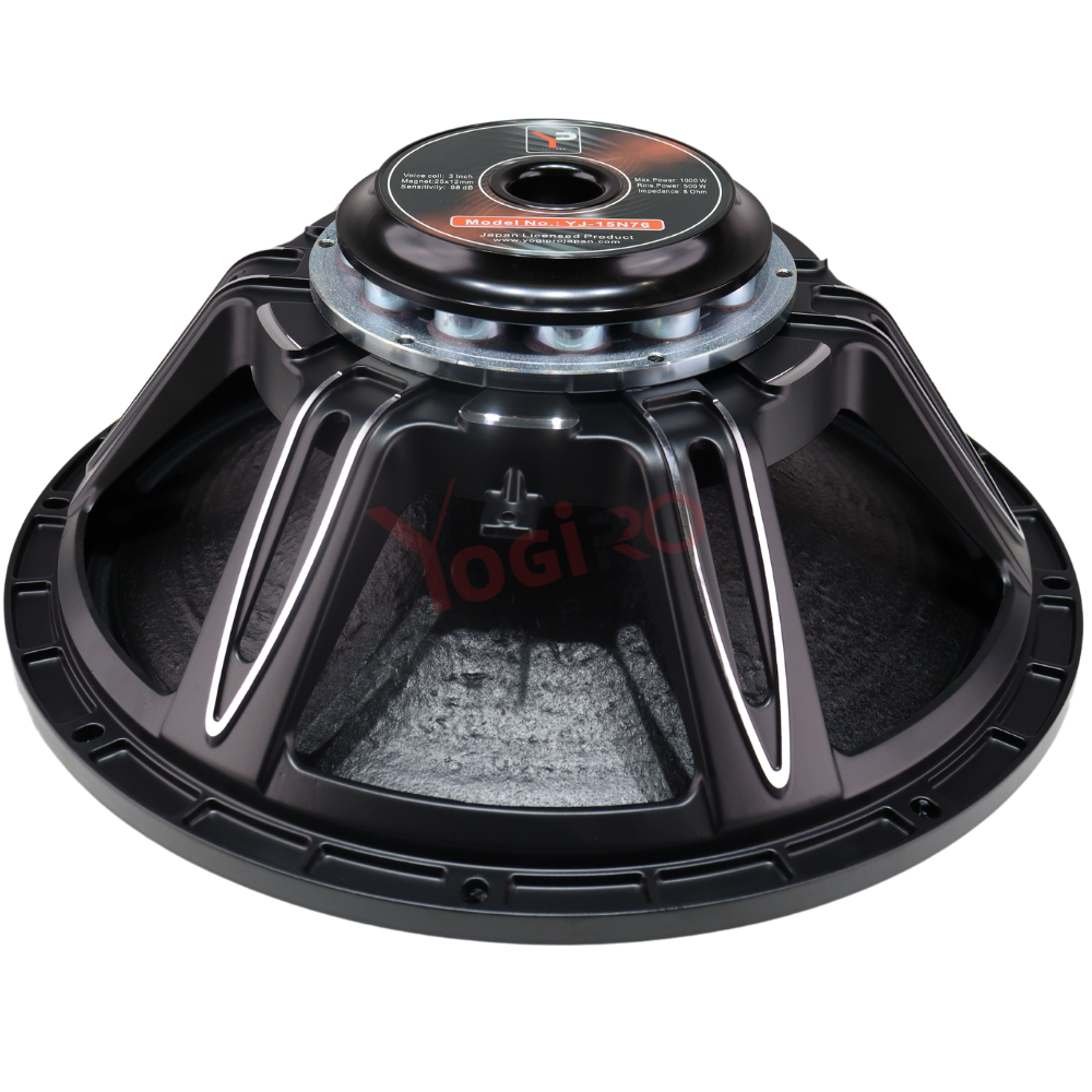 Neodymium DJ Speaker 15 Inch 600 Watt Model YJ15N76