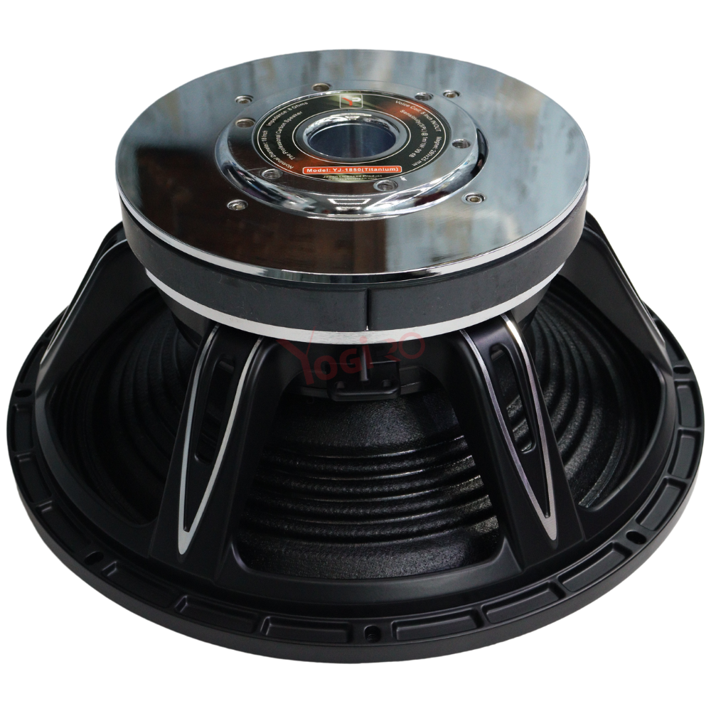 Ferrite DJ Speaker 18 Inch 2000 Watt Model YJ-1850 Titanium
