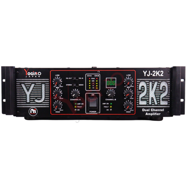 YOGIPRO YJ-2K2 Dual Channel Amplifier