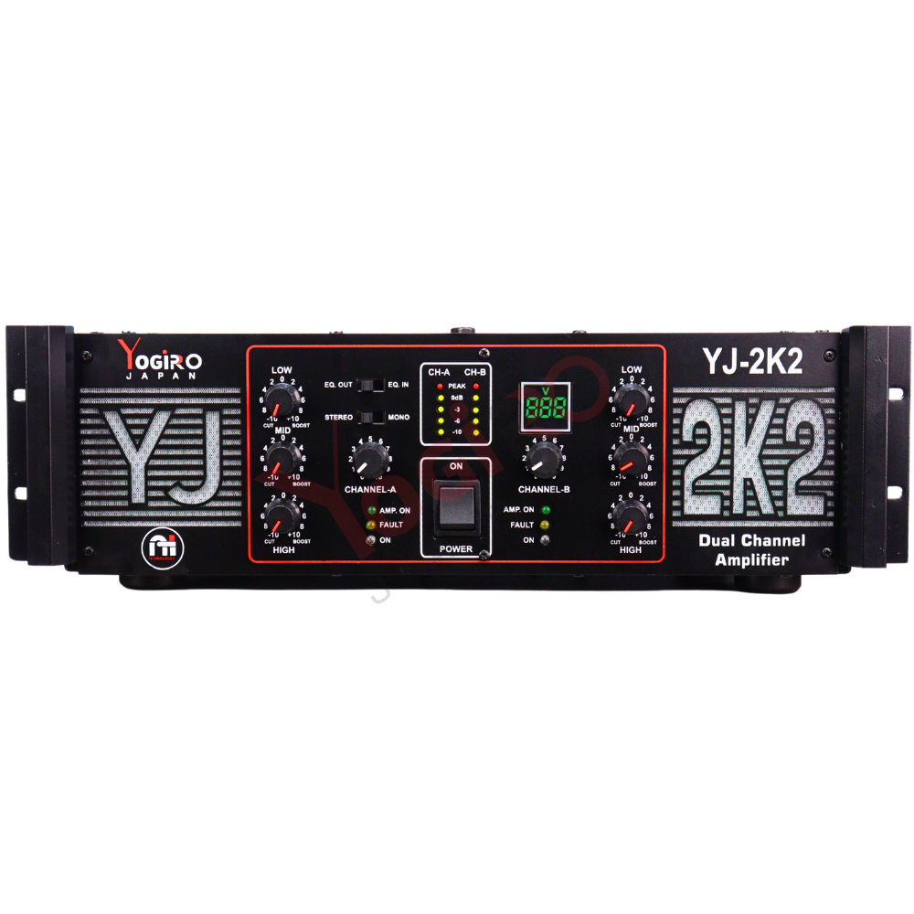 YOGIPRO YJ-2K2 Dual Channel Amplifier YOGIPRO YJ-2K2 Dual Channel Amplifier