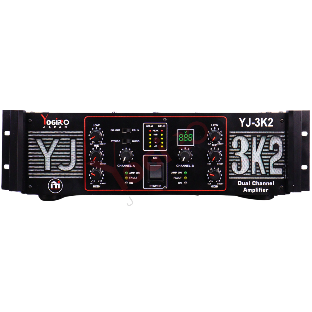 YOGIPRO YJ-3K2 Dual Channel Amplifier YOGIPRO YJ-3K2 Dual Channel Amplifier