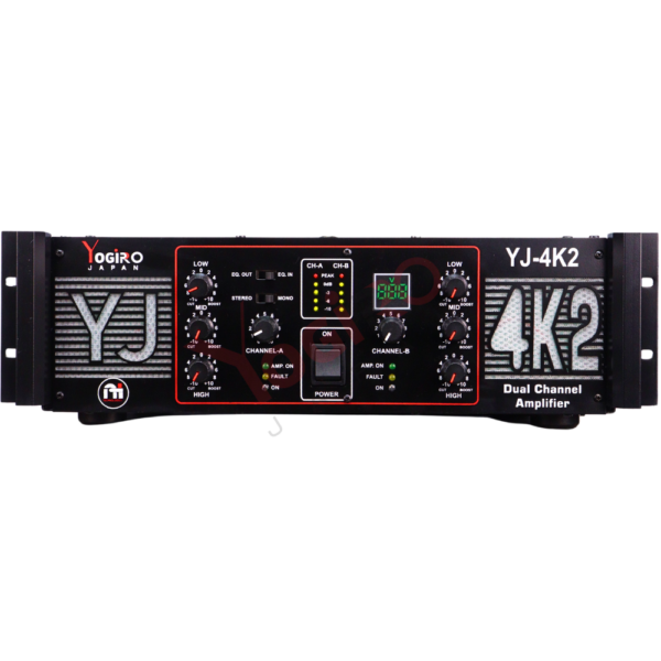 YOGIPRO YJ-4K2 Dual Channel Amplifier
